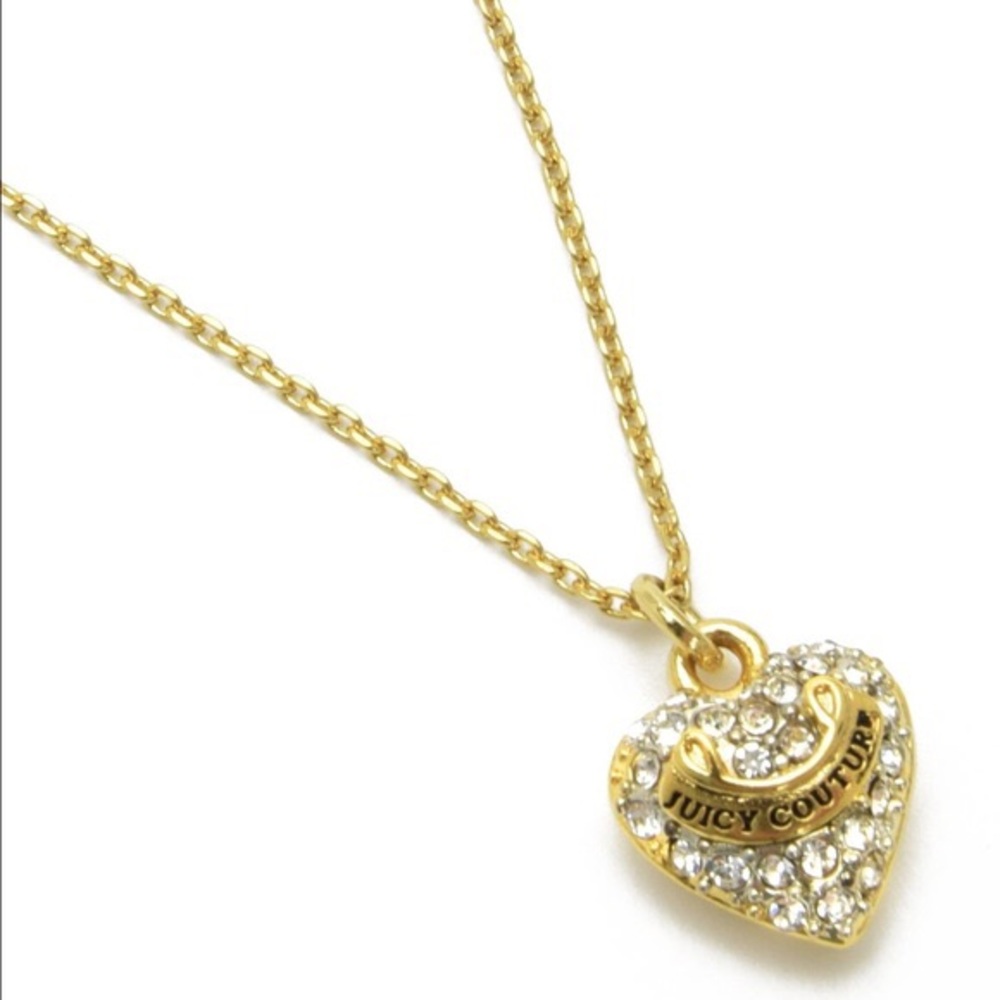 Juicy Couture Gold Heart Necklace